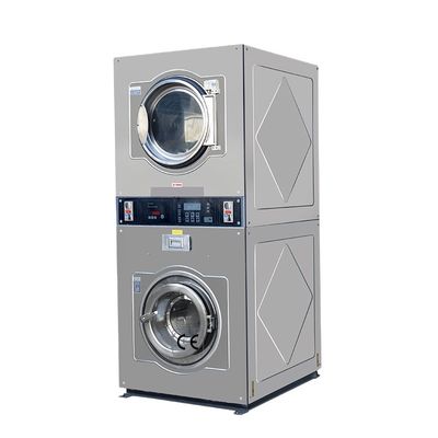 qualité  Double Commercial Washing Machines And Industrial Coin Washing And Drying Machine Dryers 910*1000*2000mm usine